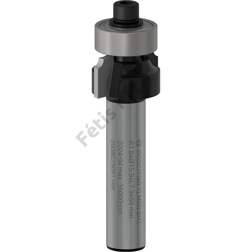 Bosch PRO alakmaróbetét, lekerekítő, R 1,6, szár 8 mm