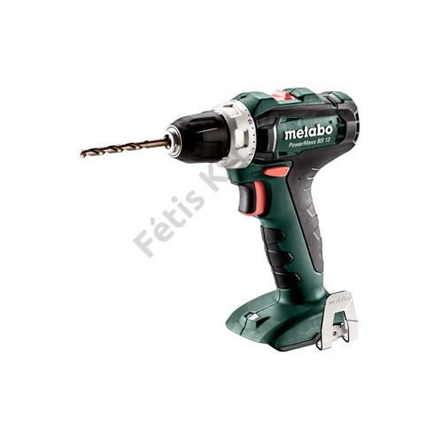 Metabo PowerMaxx BS 12 akkus fúrócsavarozó alapgép (akku és töltő nélkül)