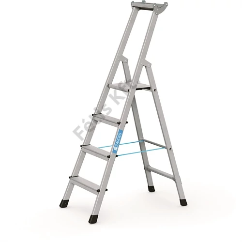 Zarges Szegecselt lépcsős állólétra elox 0.99m 1x4 Xlstep S