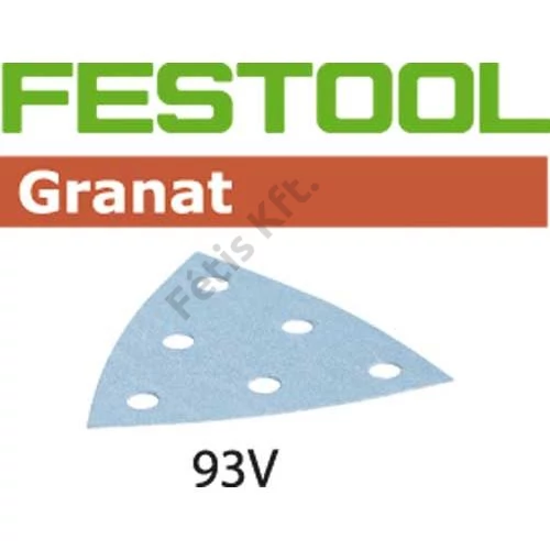 Festool csiszolólapok Granat STF V93/6 P80 GR/50 delta (50 db/doboz)
