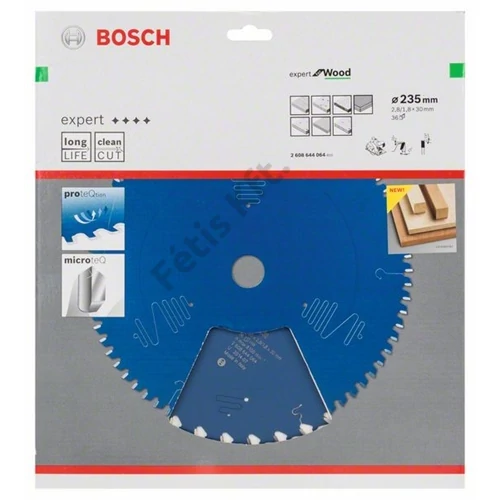 Bosch körfűrészlap 235x30/36 Expert for Wood