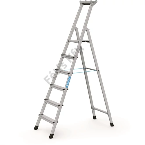 Zarges Szegecselt lépcsős állólétra elox 1.49m 1x6 Xlstep S