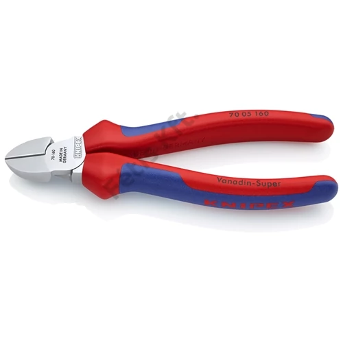 Knipex oldalcsípő fogó krómozott 160mm (bliszter)
