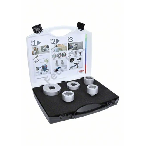 Bosch gyémántbetétes körkivágó készlet 20-68 mm 5 részes X-Lock