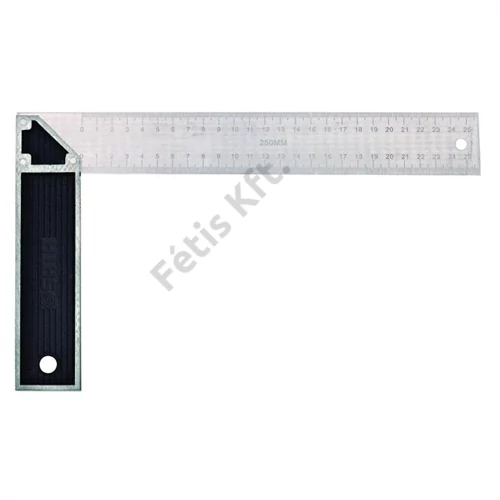 SATA inox asztalos derékszög, cink fogantyu 150mm (mm/col)