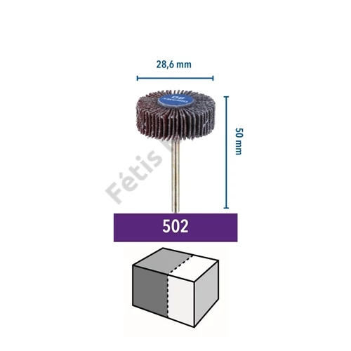 Dremel Szárnyas csiszoló kefe 9.5 mm (502)