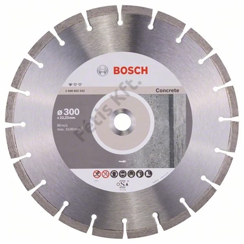 Bosch vágókorong, gyémánt 300x3.1x22.23 mm beton