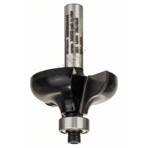 Bosch keményfém 'G' profilmaró vezető golyóscsapággyal (2 vágóél) 38x15.7 57 mm d:8 mm