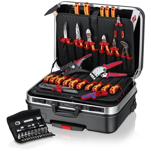 Knipex BIG Basic Move szerszámkoffer 68 villanyszerelő szerszámmal (Elektro+)