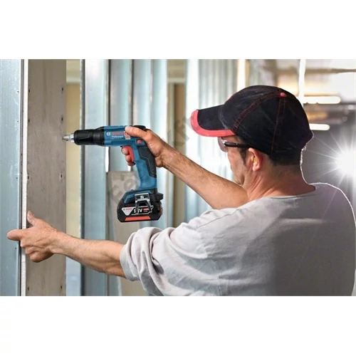 Bosch GSR 18 V-EC TE akkus szárazépítési csavarbehajtó (2x5.0Ah) L-Boxx-ban T