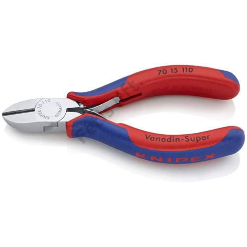 Knipex Oldalcsípőfogó krómozott 110 mm