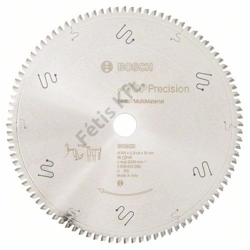 Bosch körfűrészlap 305x30/96 Top Precision Best for MultiMaterial