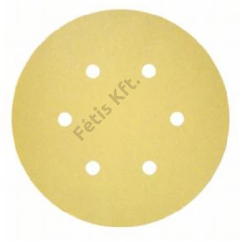 Bosch C450 általános tépőzáras csiszolópapír 150 mm,G120, 6 lyuk