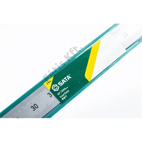 SATA acélvonalzó 1000mm