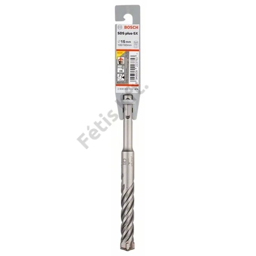 Bosch fúrószár SDS-Plus-5X 15x100x160