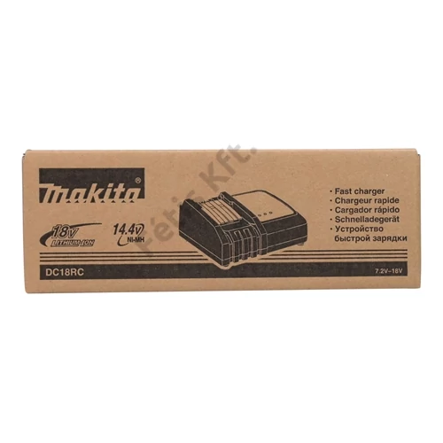 Makita DC18RC akkumulátor töltő 14.4V-18V Li-ion LXT (gyors)