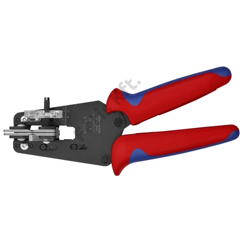 Knipex Precíziós huzalcsupaszító fogó alakkésekkel barnított 0.03-2.08 mm2