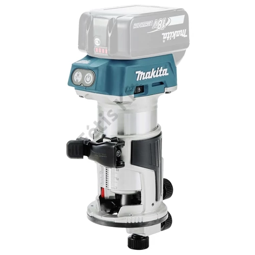 Makita DRT50ZJX2 18V LXT Li-Ion BL kombinált marógép + készlet Z (akku és töltő nélkül)