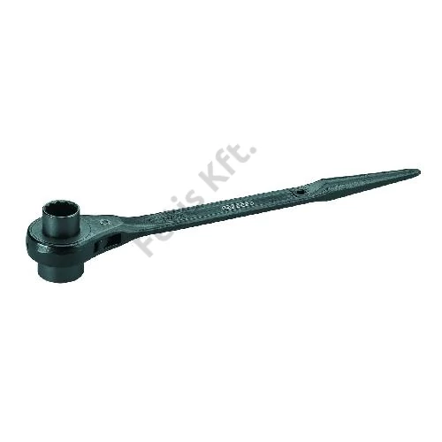 Gedore acélszerkezet szerelő racsni, dupla hatszög 17x19 mm (29 17x19)