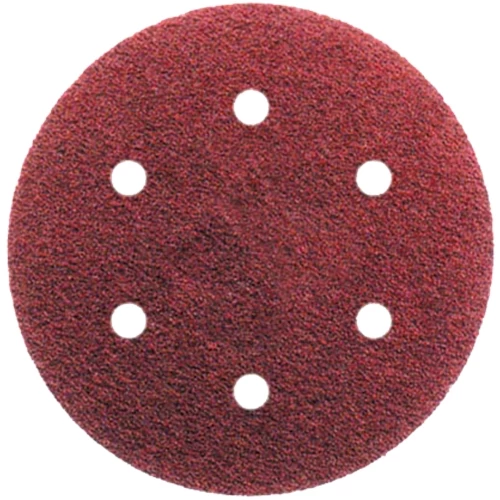 Abraboro tépőzáras csiszolópapír 6 lyuk 150x22 / K60