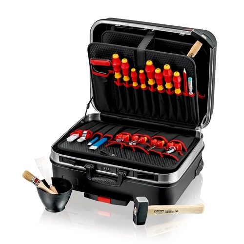 Knipex BIG Basic Move szerszámkoffer 24 villanyszerelő szerszámmal (Elektro)