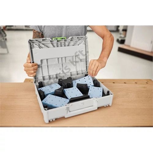 Festool csiszolópapír készlet Systainer-ben SYS-STF 80x133 GR-Set Granat P60-220 100 részes
