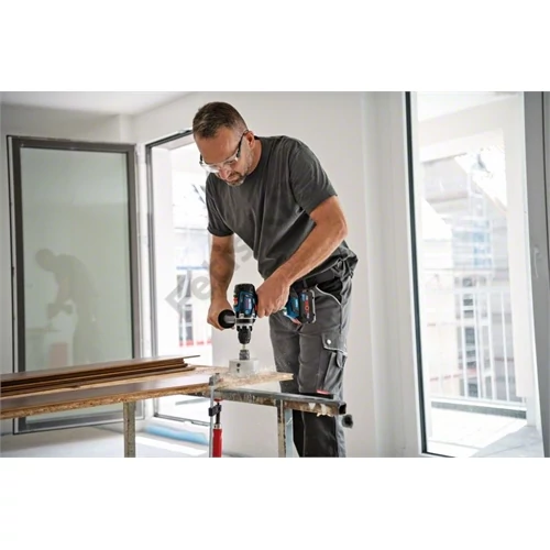 Bosch GSR 18V-150 C akkus fúrócsavarozó, akku és töltő nélkül, L-boxx
