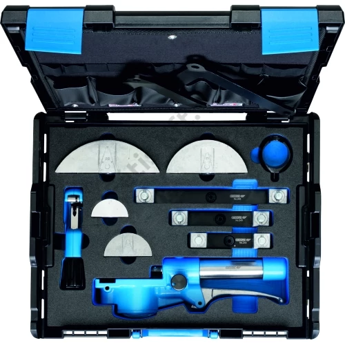 Gedore kézi csőhajlító készlet, hidraulikus 6-22 mm L-BOXX 136 tartóban (1100-245681)