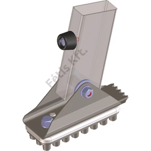 Zarges önbeálló talp gumirátéttel 58x25 mm-től
