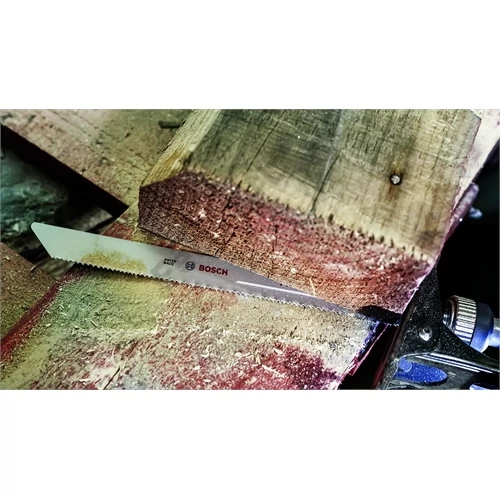 Bosch PRO Pallet Repair fast S1022HFR fűrészlap, 0,9 x 19 x 200 mm, 100 db