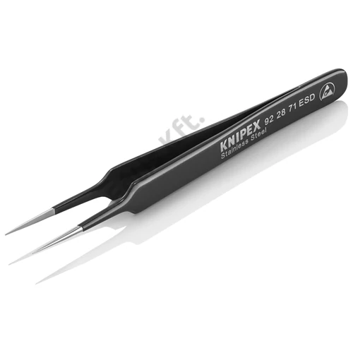 Knipex ESD csipesz egyenes, tűhegyes 0.2x110mm