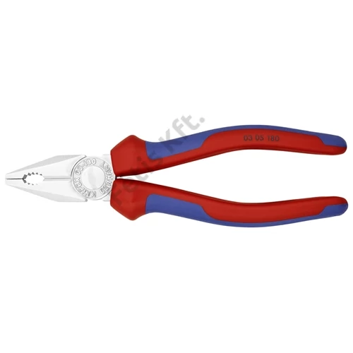 Knipex Kombinált fogó krómozott 180 mm