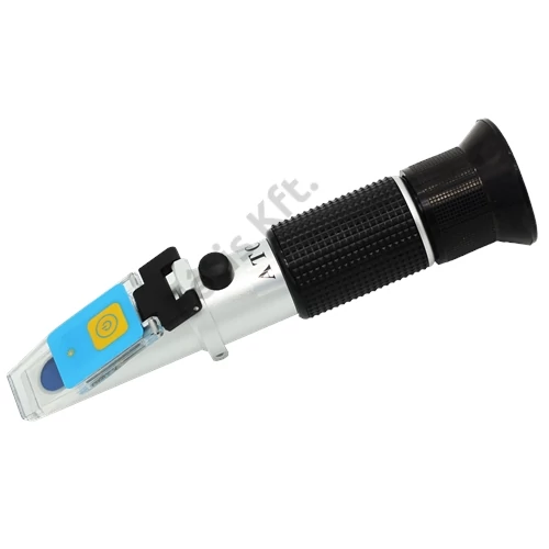 Optikai fagyállómérő (refraktométer) fémházas kivitel LED-es