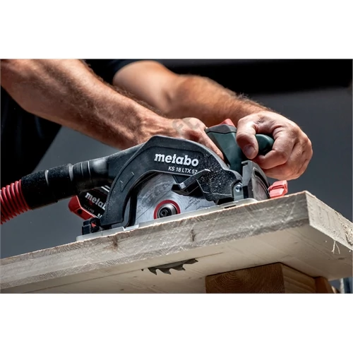 Metabo KS 18 LTX 57 FS Set akkus kézi körfűrész alapgép (akku és töltő nélkül) MetaBox