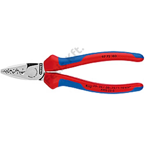 Knipex érvéghüvely fogó 180mm