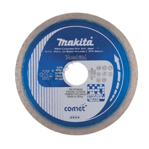 Makita 80mm gyémánt vágókorong COMET folyamatos