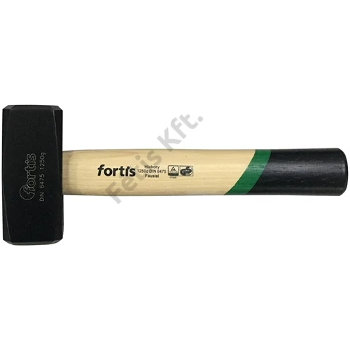 Fortis Kőtörő kalapács DIN6475 1250g hikori