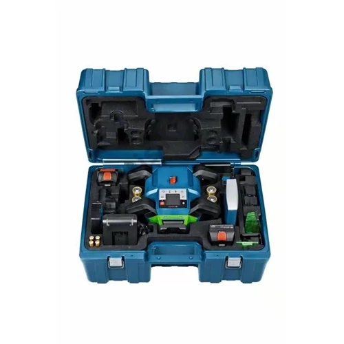 Bosch GRL 650 CHVG zöld forgólézer + BT 170 HD állvány + GR 500 mérőléc