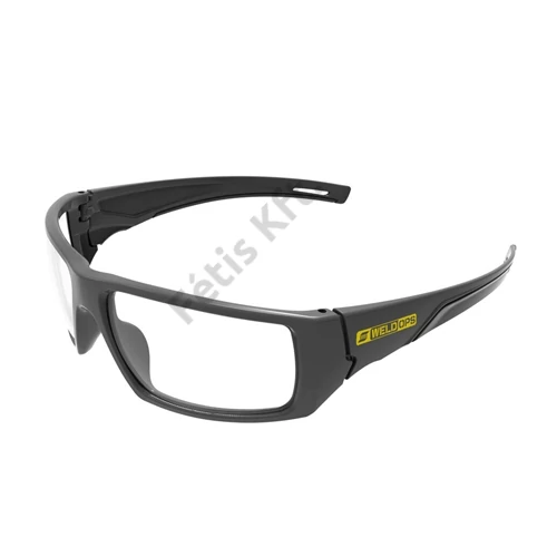 ESAB WeldOps XF-300 szemüveg szürke keret, víztiszta lencse