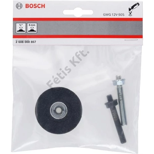 Bosch Gumitányér R-Type 50mm, GWG 12V-50 S