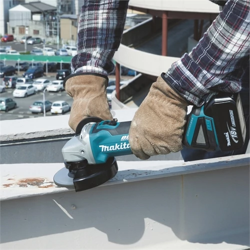 Makita DGA506Z 18V Li-ion BL 125mm sarokcsiszoló Z (alapgép - akku és töltő nélkül) + fék
