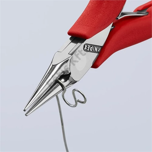 Knipex elektronikai műszerész fogó mártott nyél 115 mm