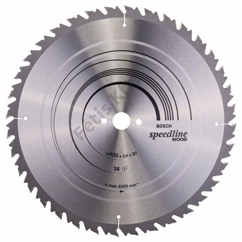 Bosch körfűrészlap 400x30/36 Speedline Wood