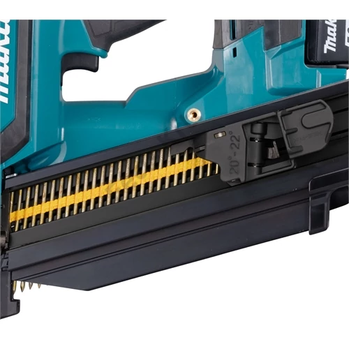 Makita DBN901ZK 18V LXT Li-Ion BL 50 - 90 x 2,9 – 3,8 mm -es 21° szegező Z (akku és töltő nélkül)