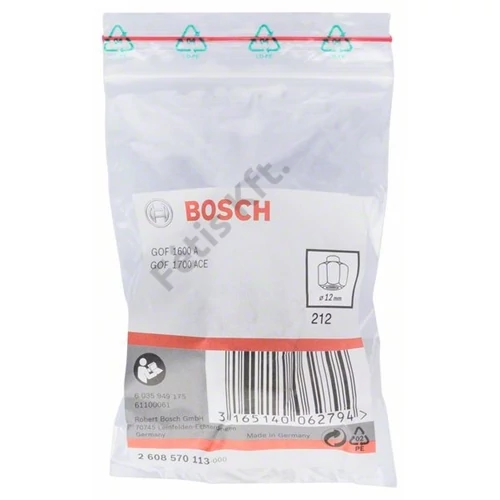 Bosch befogópatron szorítóanyával 12 mm (GOF)
