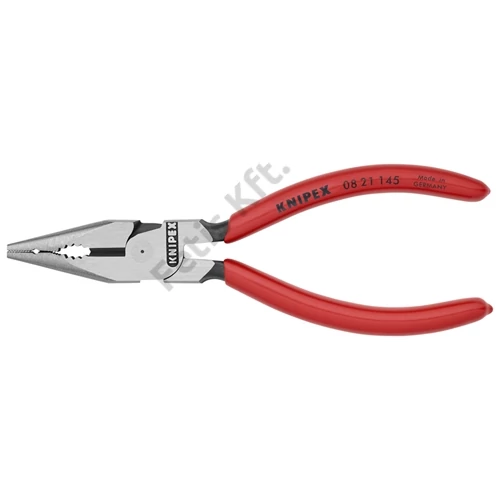 Knipex Hegyes kombinált fogó feketére foszfátozott 145 mm