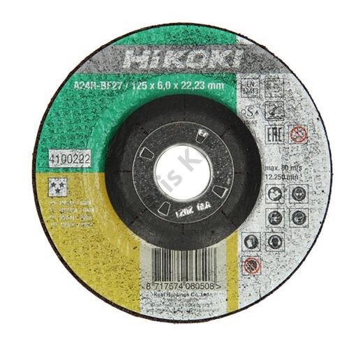 Hitachi-Hikoki csiszolókorong 180x6.0x22.2mm fém