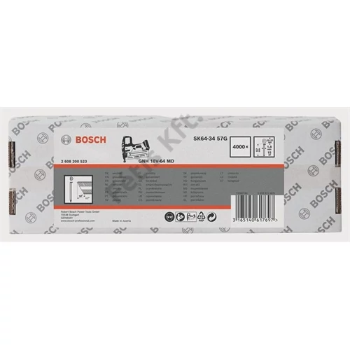 Bosch DA kartácsszeg, SK64-34 57G