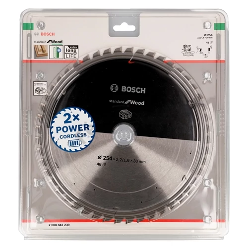 Bosch körfűrészlap 254x30/48 Standard for Wood