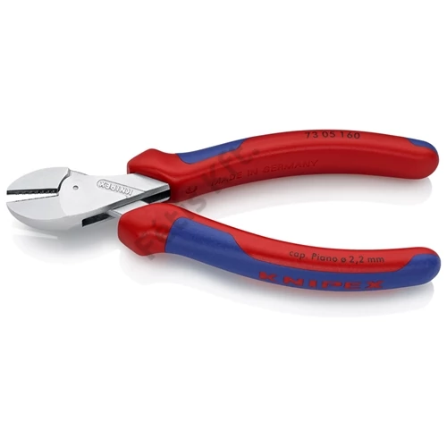 Knipex X-Cut Kompakt oldalcsípő fogó nagy áttételű krómozott 160 mm